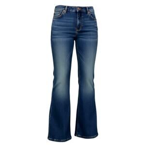 Liz Lange Womens Maternity Dark Blue Jeans - Size 10